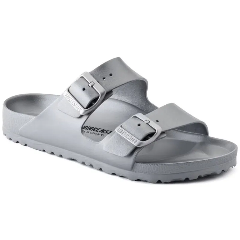 Birkenstock Arizona EVA  ženski natikači srebrni ozko kopito 1003491