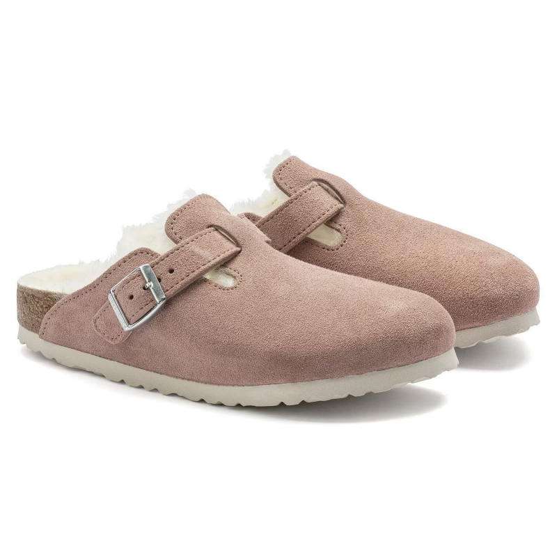 Birkenstock Boston VL/Shearling Pink Clay 1023281