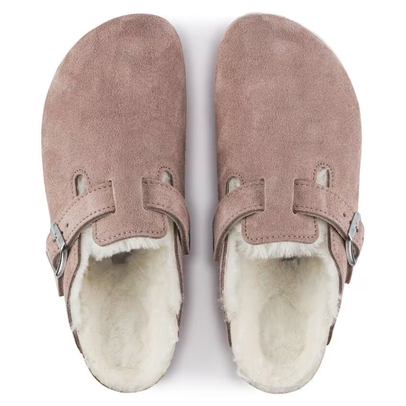 Birkenstock Boston VL/Shearling Pink Clay 1023281