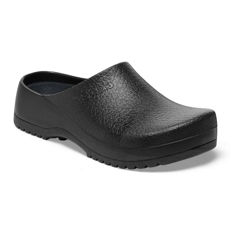 Birkenstock Super-Birk profesionalni natikači v črni barvi 1027191