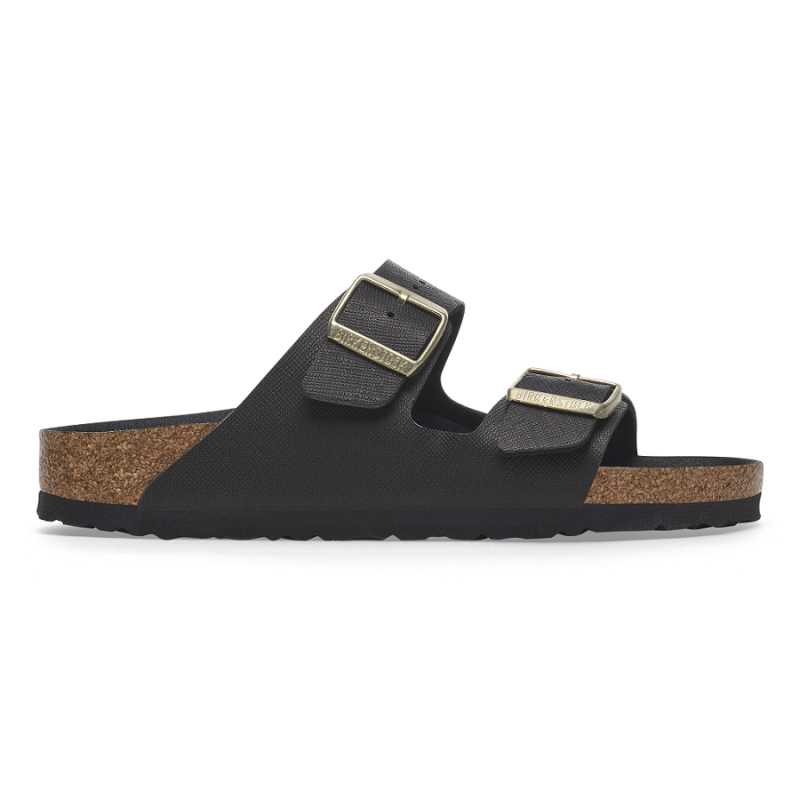 Birkenstock Arizona birkoflor saffiano black regular 1029282