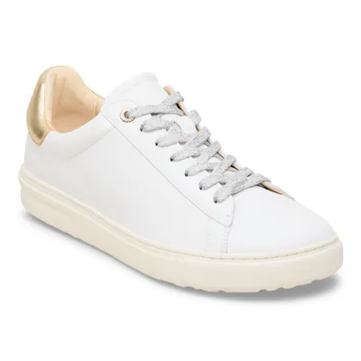 Birkenstock čevlji Bend Low gladko usnje white regular kopito 1030042