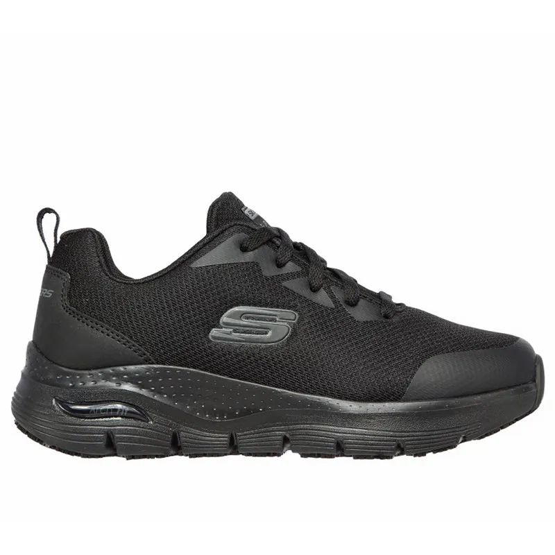 Skechers Work Arch-fit sr ženski v črni barvi 108019