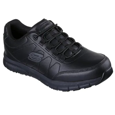 Skechers work Nampa - 200272 BLK moški superg v črni barvi 