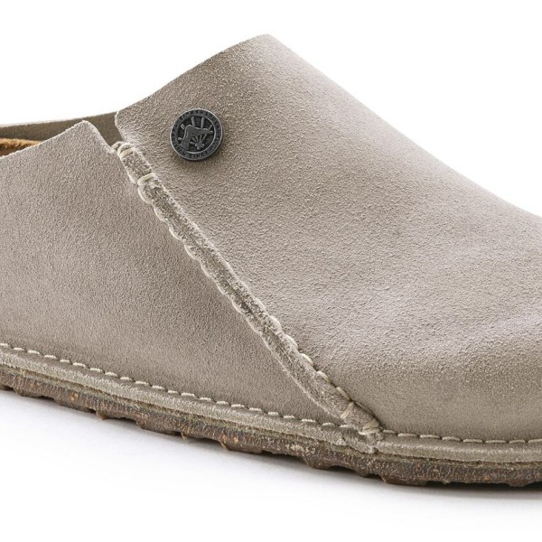 Birkenstock Zermatt Premium Suede Stone Coin regular