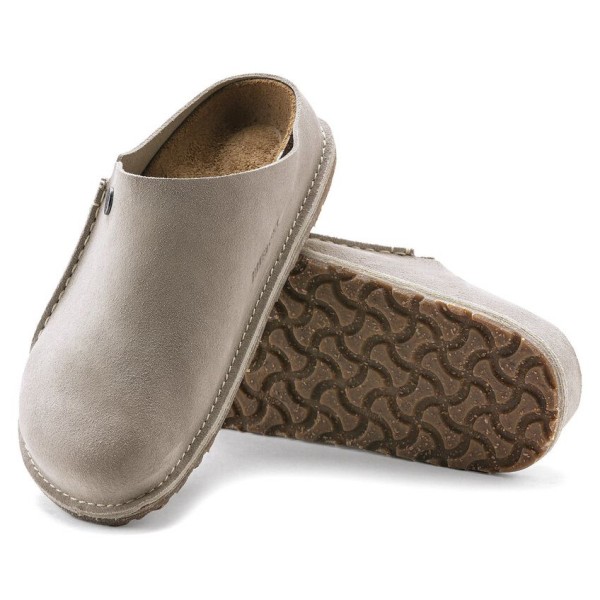 Birkenstock Zermatt Premium Suede Stone Coin regular