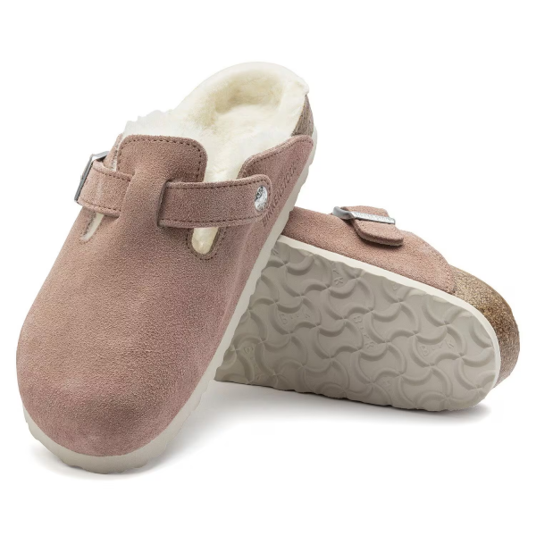 Birkenstock Boston VL/Shearling Pink Clay 1023281