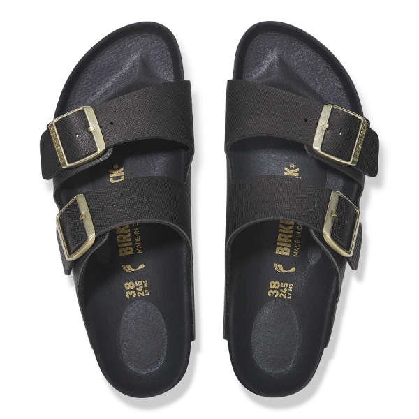 Birkenstock Arizona birkoflor saffiano black regular 1029282