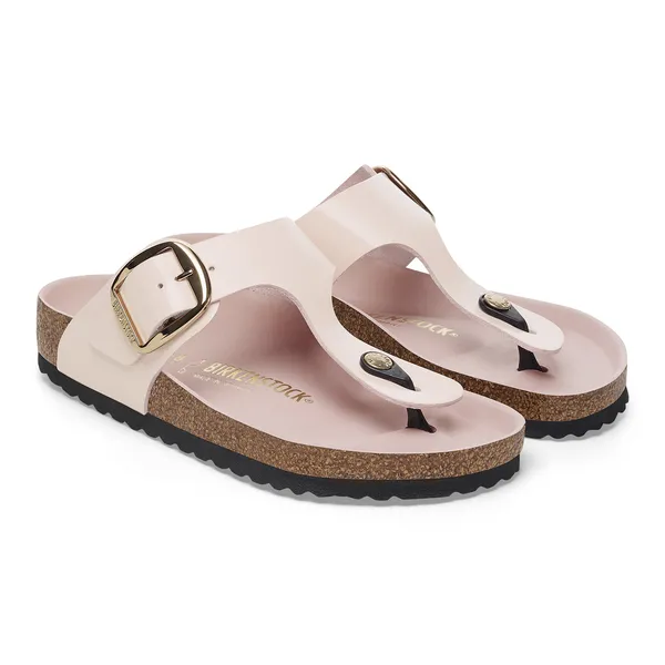 Birkenstock Gizeh ženski natikači velika zaponka light rose regular 1029412