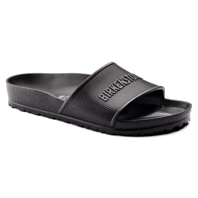 Birkenstock Barbados ženski natikač v Black barvi 1015398