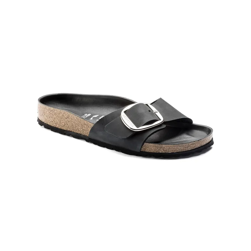  Birkenstock Madrid BB ozko kopito, oljeno usnje black 1006523