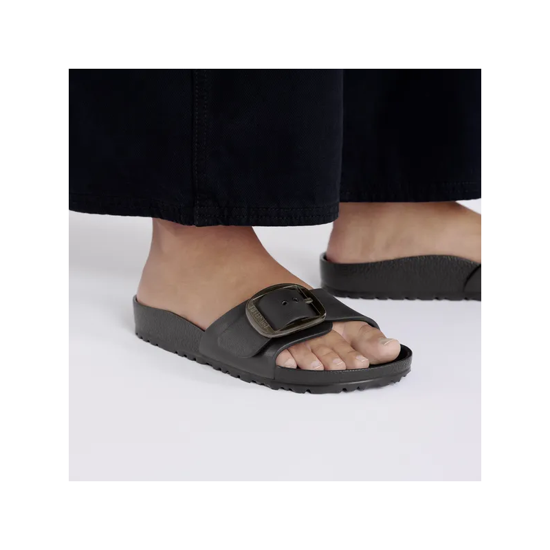 Birkenstock Madrid EVA BIG BUCKLE črni ozko kopito  1029635