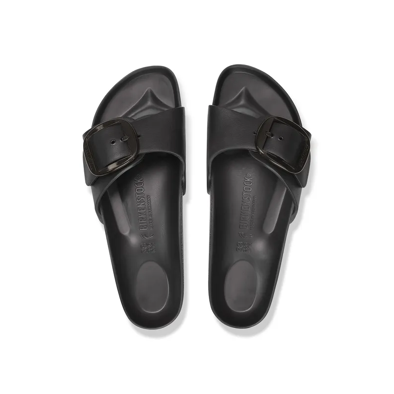 Birkenstock Madrid EVA BIG BUCKLE črni ozko kopito  1029635