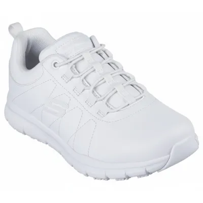 Skechers work Nampa - Beja 108214 WHT ženski superg v beli barvi